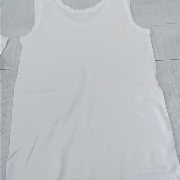 6 pcs $6 - New White Undergarment Vest - Picture 3 of 6